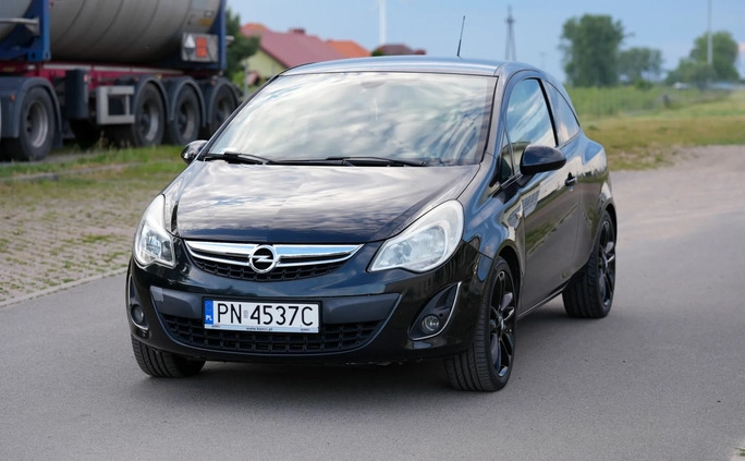 Opel Corsa cena 15498 przebieg: 205500, rok produkcji 2012 z Konin małe 277